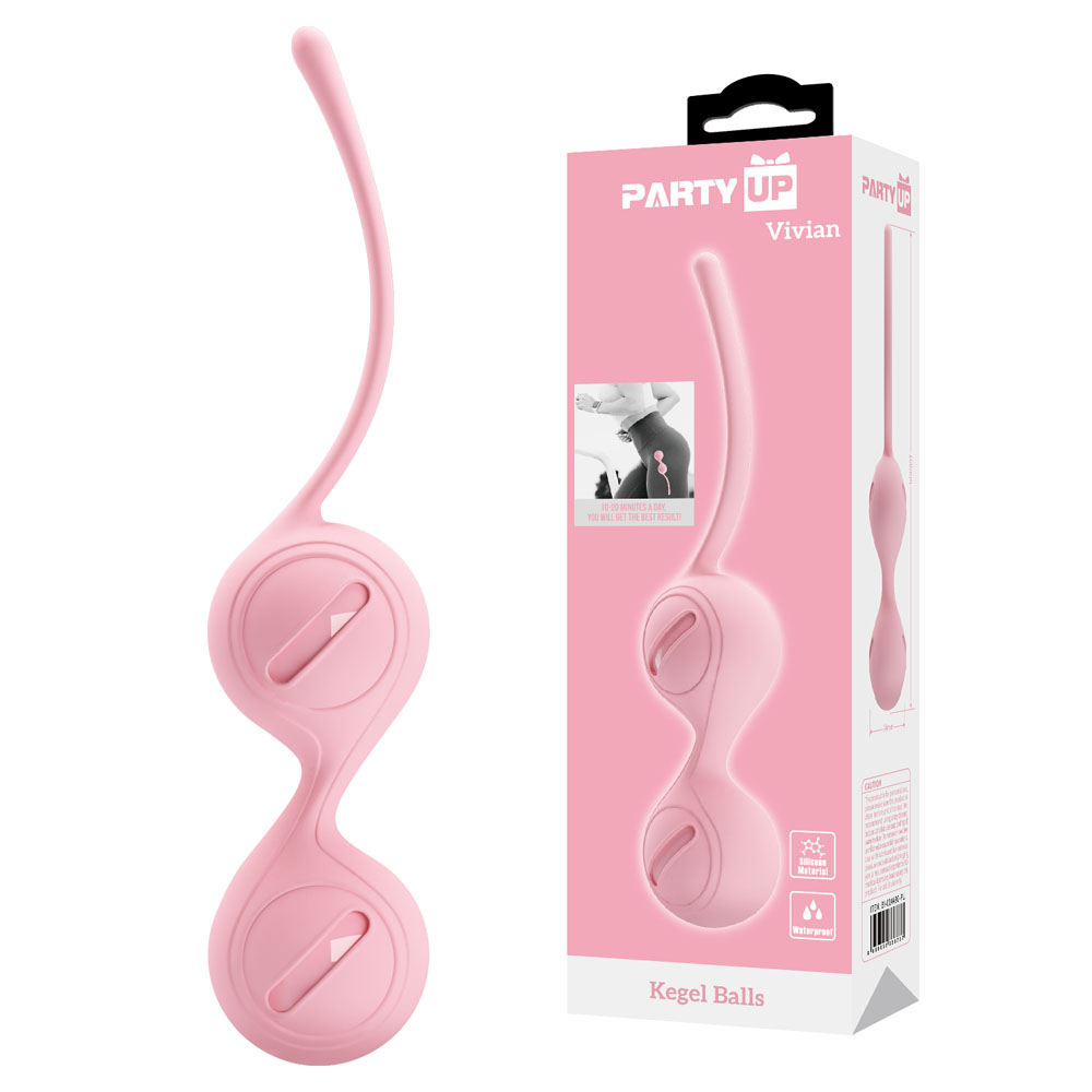 Party Up VIVIAN Kegel Balls - Pink