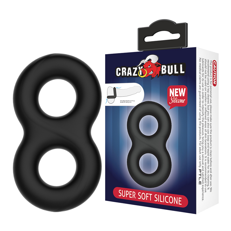CRAZY BULL Double Donut Cock & Ball Ring