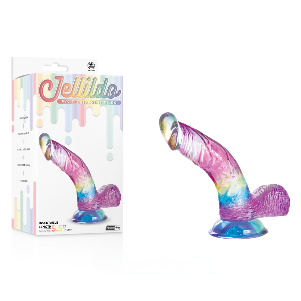 Jellido 14cm Curved Dildo