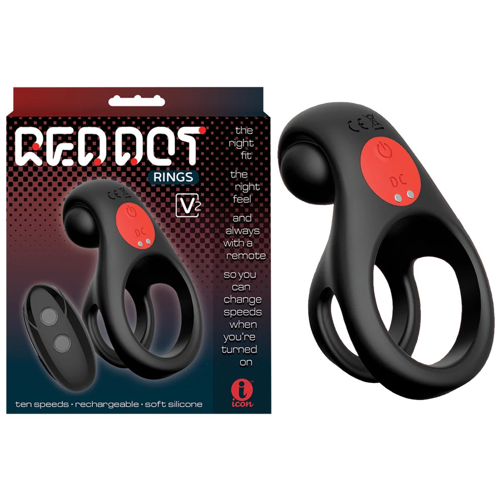 Red Dot Rings - V2