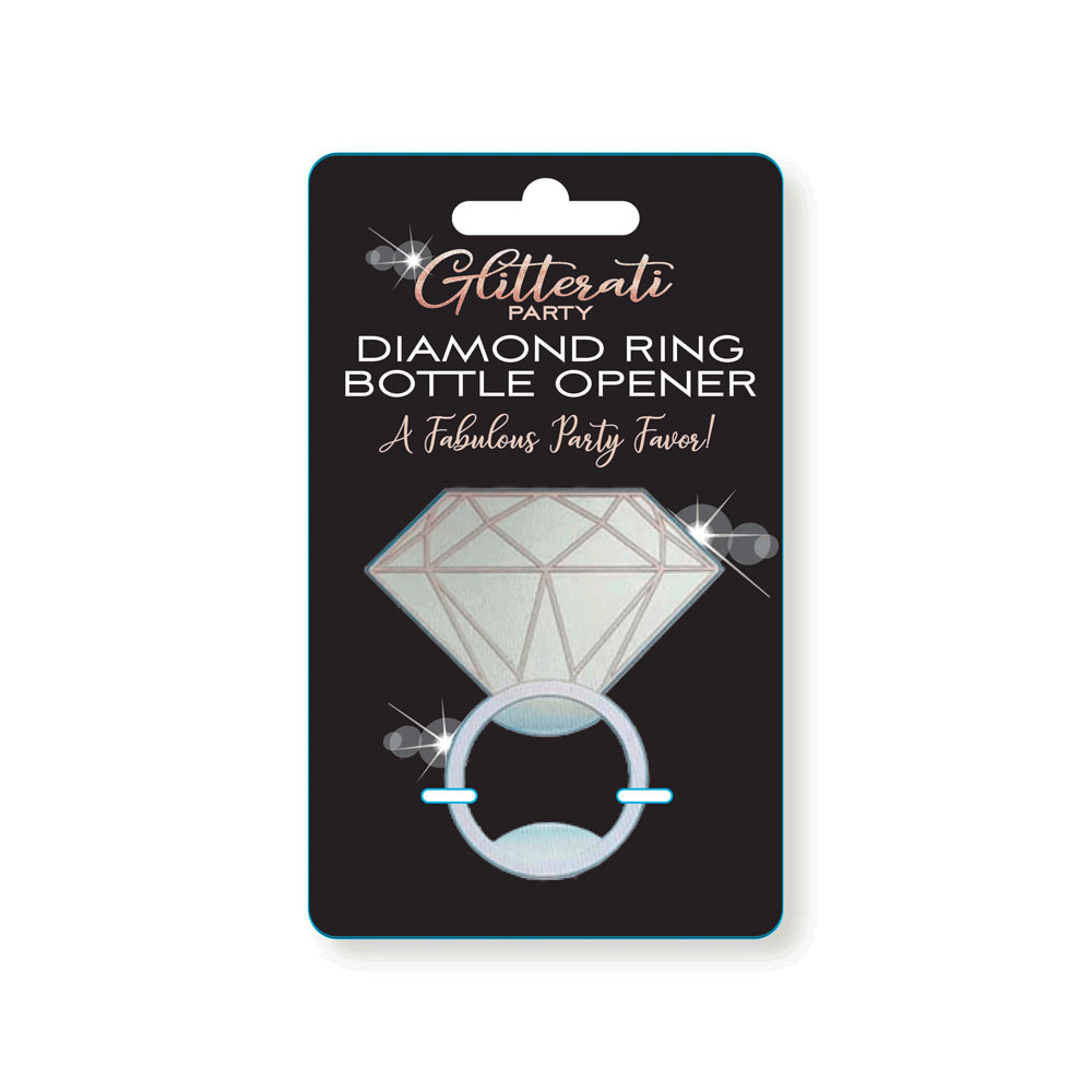 Glitterati Diamond Ring Bottle Opener