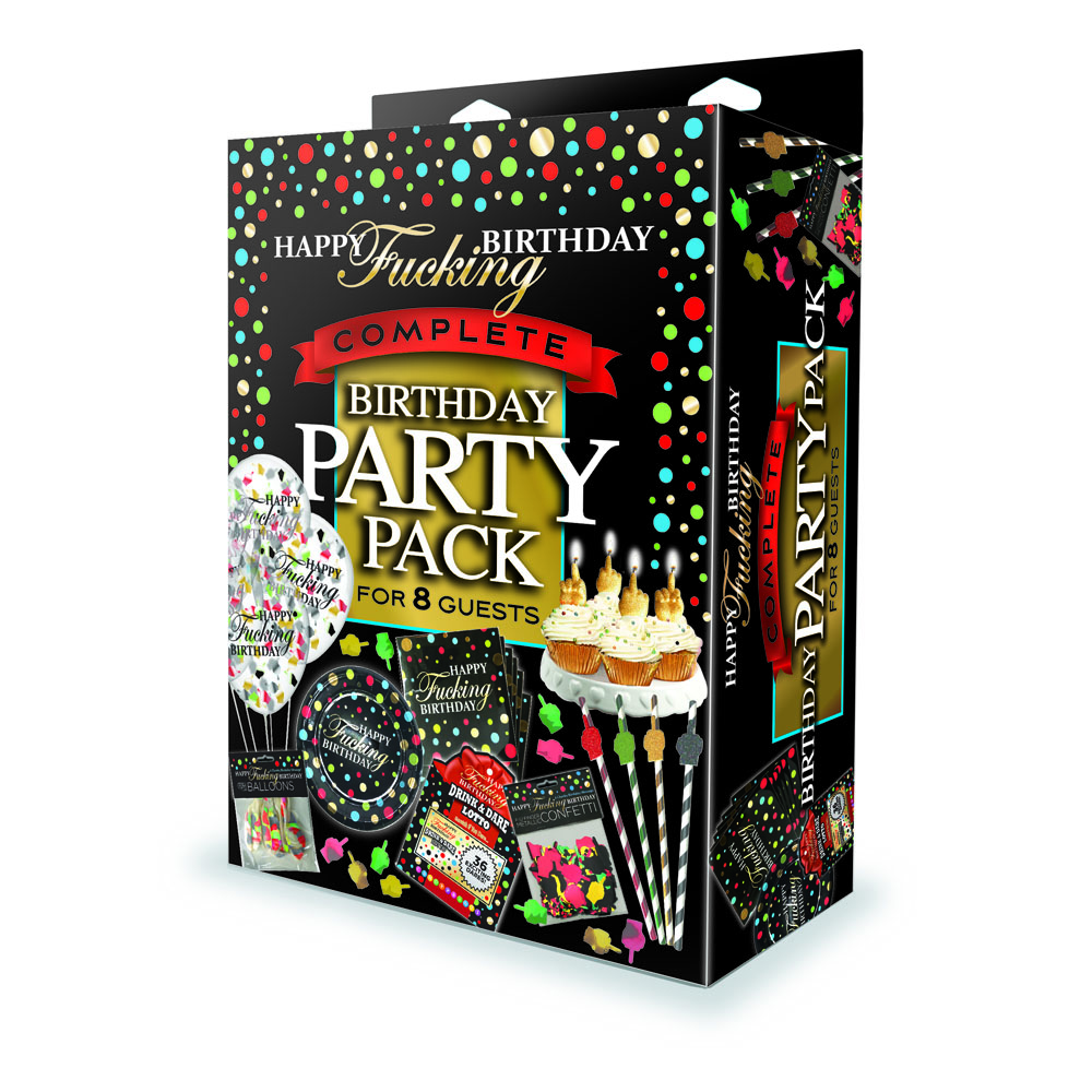 Happy F**king Birthday Complete Party Pack