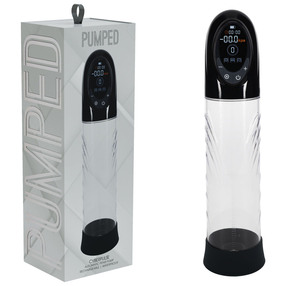 PUMPED CyberPulse Automatic Penis Pump - Black