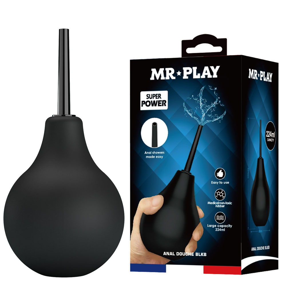 MR PLAY Anal Douche - Black
