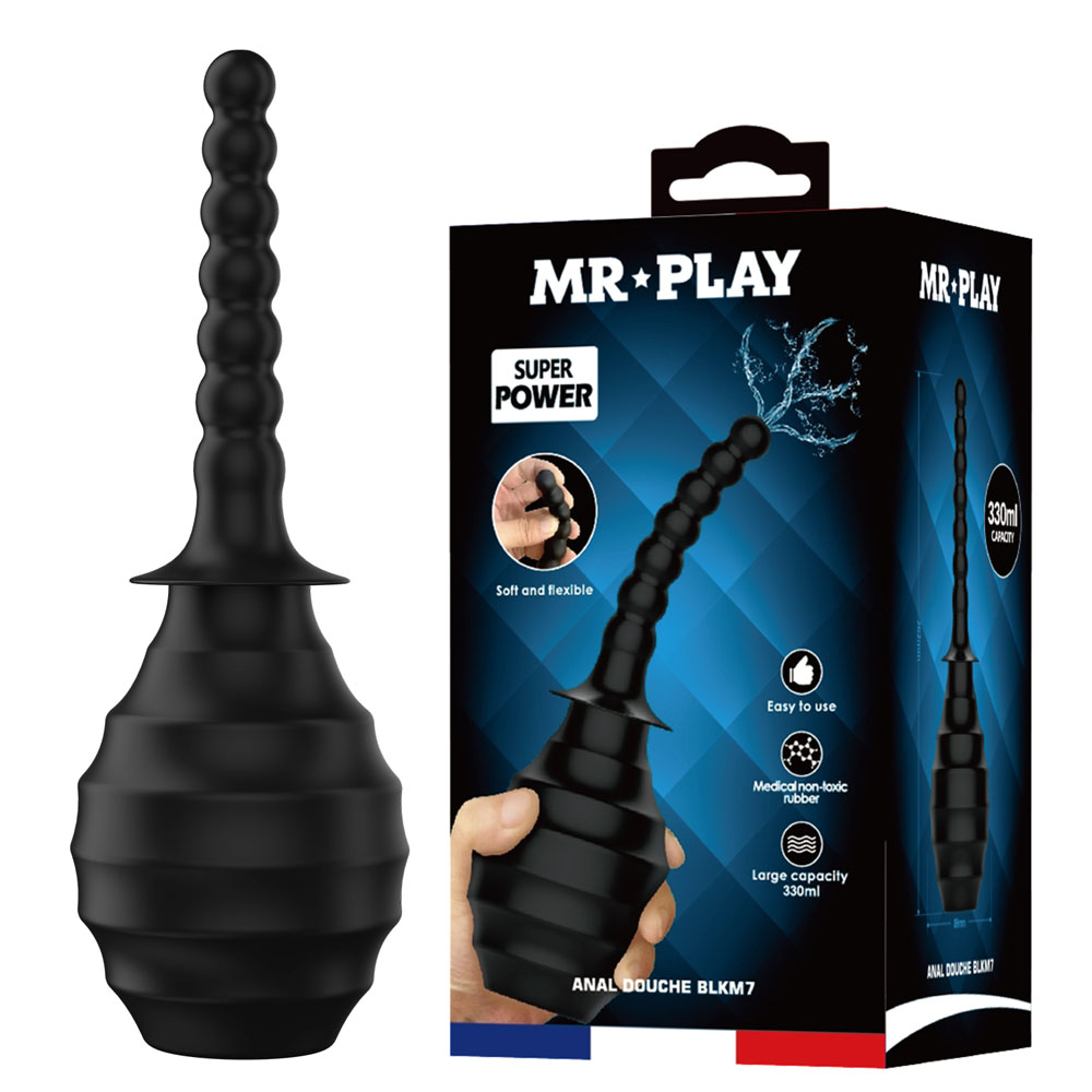 MR PLAY Anal Douche M7 - Black