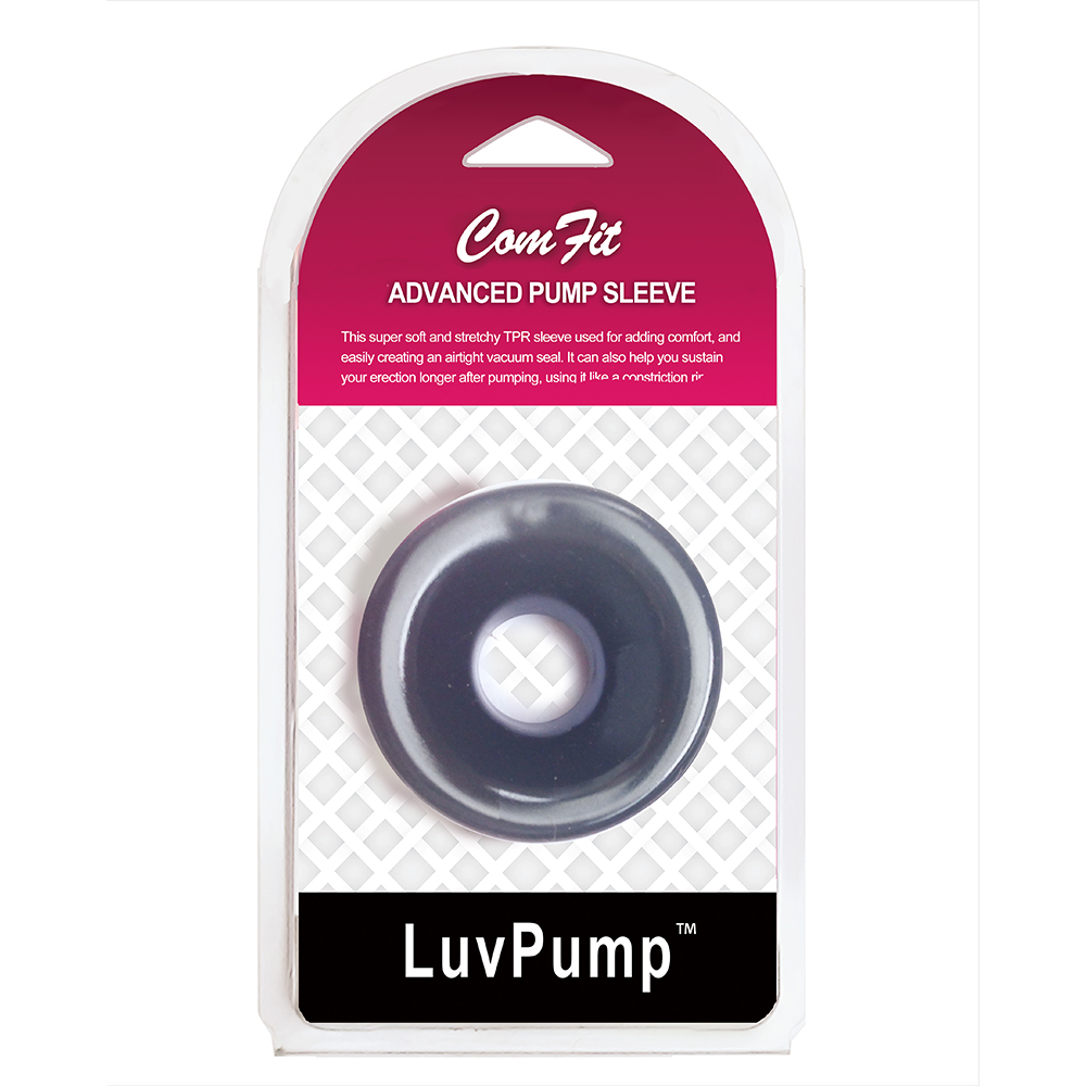 LuvPump ComFit Silicone Sleeve - Black