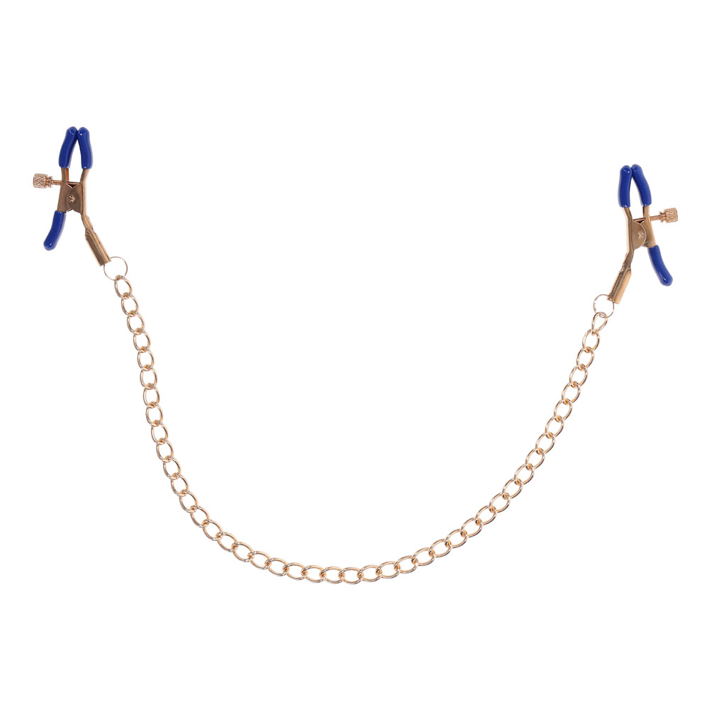 Sex & Mischief Cougar Chained Nipple Clamps